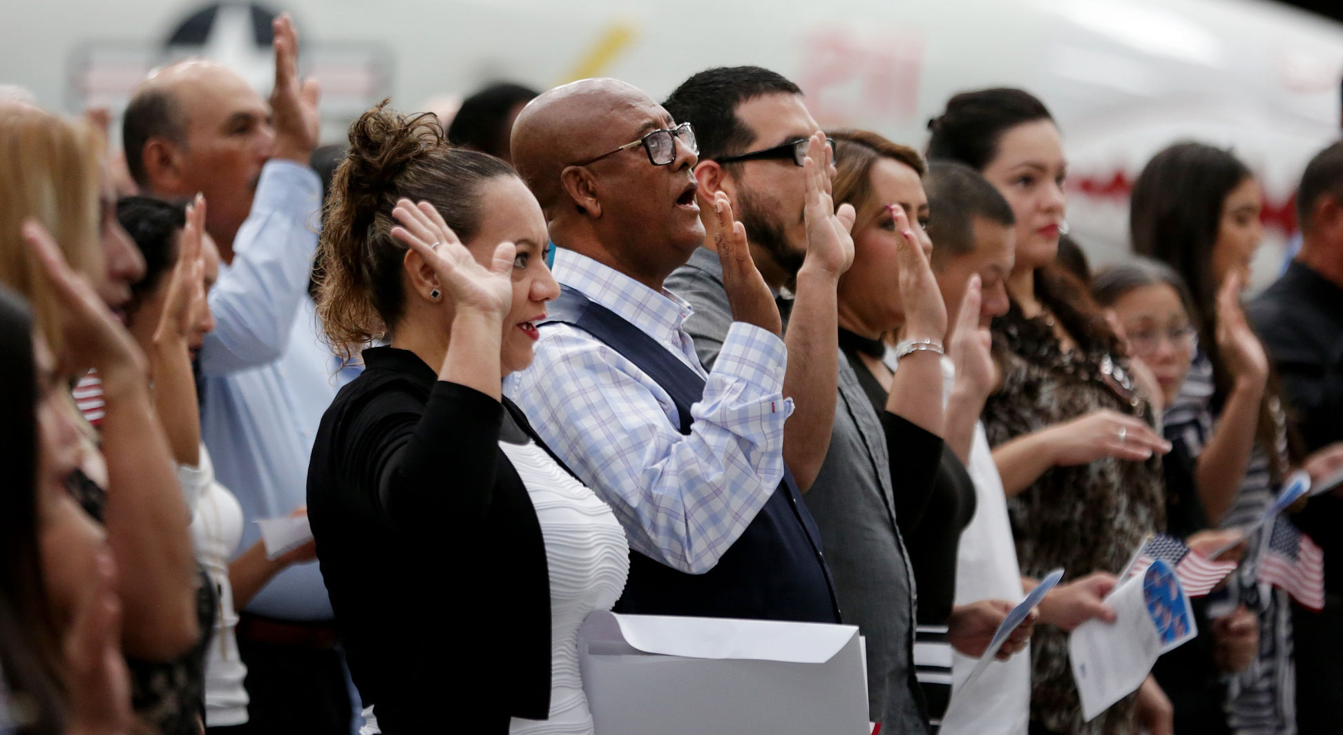 Naturalization ceremony